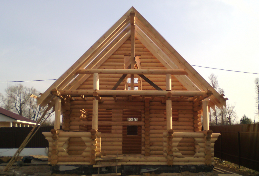 строительная экспертиза деревянного дома из бруса на стадии строительства специалистами экспертной строительной лаборатории С-Тест Калуга